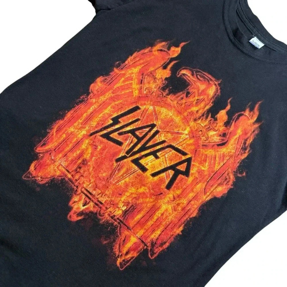 Vintage Slayer Fire Bird Women’s Fit Tee - Picture 8 of 10